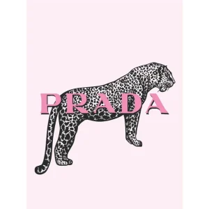 Speciale Aanbieding Art Print Prada Lichtroze FA-277
